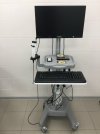 Видеоназофарингоскоп с интегрированным LED осветителем ВНФЛ-ВС-01-01 и аппаратная эндоскопическая стойка с монитором и сис. блоком.