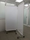 Ширма поликарбонатная двухсекционная Э-052-ШП (1450*1700)