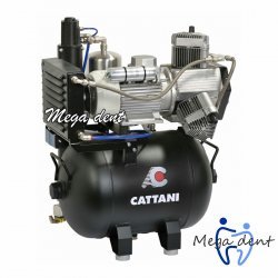 Компрессор Cattani на 3-4 установки Одна фаза 230В 50 Гц Без кожуха Без осушителем