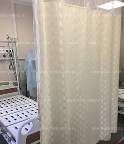 Готовая медицинская штора (Расцветка: бежевая),  РУ Минздрава РФ