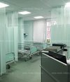 Готовая медицинская штора (Расцветка: голубая),  РУ Минздрава РФ