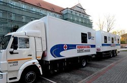 Передвижной комплекс маммограф+флюорограф