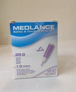 Ланцет Медланс плюс Лайт 1,5 мм 25 G