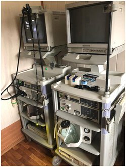 Комплект эндоскопического кабинета фирмы "Olympus" Серия   EVIS CV230