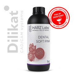 Фотополимер Harz Labs Dental Soft Pink, розовый