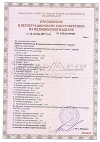Медицинские кровати Армед SAE-201 с матрасом