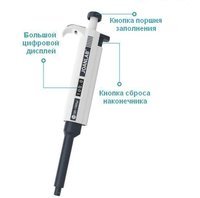 Дозатор пипеточный переменного объема одноканальный micro pipette JOANLAB