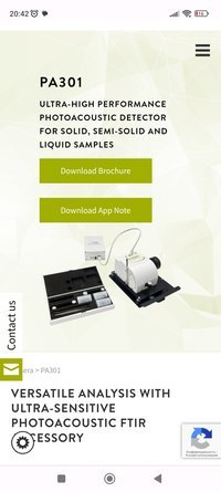 Фотоакустический детектор gasera PA301 ик-фурье