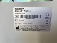 Анализатор биохимический Mindray BS-200E б/у в отличном состоянии