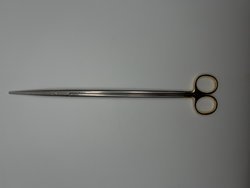BC281R Ножницы препаровальные по NELSON-METZENBAUM, DUROTIP, изогнутые, длина 285 мм