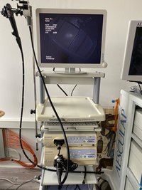 Эндоскопическая стойка Olympus 180 серия с гастроскопом и колоноскопом