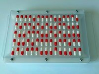 Капсулятор ручной для заполнения твёрдых желатиновых капсул. Модель на 150 капсул. 