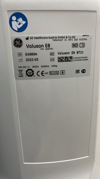 GE Voluson E8 bt21