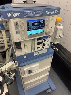 Наркозный аппарат Fabius Tiro с газоанализатором