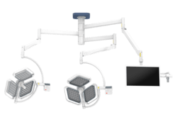 Светильник медицинский хирургический потолочный CADUCEUS CL3-L3/L3