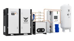 Винтовые безмасляные воздушные компрессорные станции с водяным впрыском CADUCEUS AIRCAD WS