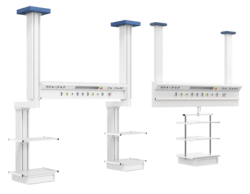 Мостовая медицинская консоль CADUCEUS CBN2