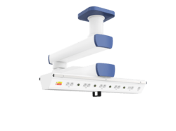 Потолочная медицинская консоль двухплечевая CADUCEUS C2E-AL