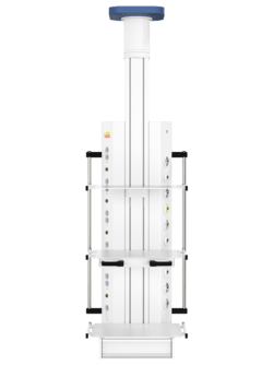Вертикальная потолочная медицинская консоль CADUCEUS CC-V