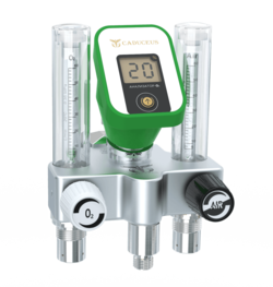 Смеситель кислородно-воздушной смеси с электронным цифровым табло