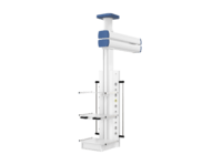 Потолочная двухплечевая медицинская консоль CADUCEUS C2-V