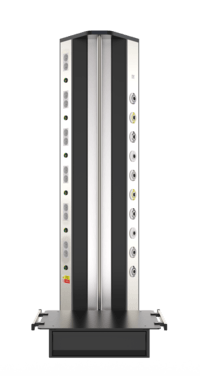 Медицинская консоль настенная вертикальная CADUCEUS CS07L