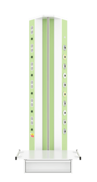 Медицинская консоль настенная вертикальная CADUCEUS CS07L