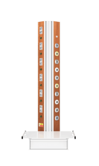 Настенная вертикальная медицинская консоль CS07