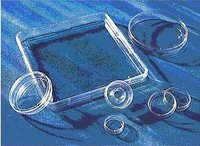 Квадратные чашки для биоанализа Corning® без ручек, обработанные термостойким углеродом, квадратные, артикул CLS431110