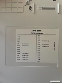 Новый аппарат ЭКГ GE MAC 2000