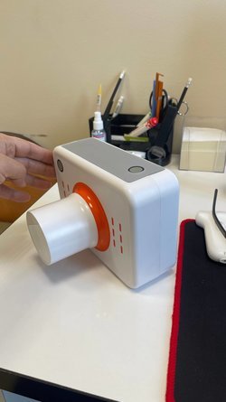 Портативный рентген аппарат с DR-панелью