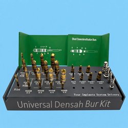 Набор стоматологических боров (фрез) для препарирования костной ткани и подготовки ложа под импланты
