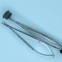 Микрохирургические ножницы в футляре/без футляра