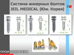 Система анкерных болтов JEIL MEDICAL (Юж. Корея)