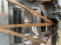 Печь подовая модульная EF 12080 с подставкой и вытяжкой KUMKAYA