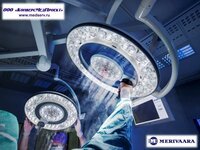 Светильники медицинские хирургические Q-FLOW, Merivaara, Финляндия: просто оптимальный операционный свет