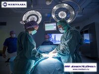 Светильники медицинские хирургические Q-FLOW, Merivaara, Финляндия: просто оптимальный операционный свет