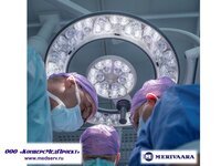 Светильники медицинские хирургические Q-FLOW, Merivaara, Финляндия: просто оптимальный операционный свет