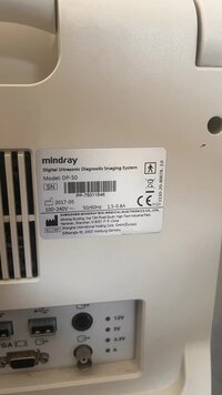 Портативный УЗИ аппарат Mindray DP50
