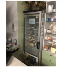 Шкафы и прилавки для аптек