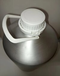 Алюминиевая бутылка, 12 л, GL50, диам. 215 мм, высота 430 мм  (061.14.912)