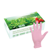 Перчатки нитриловые SunViv AN316 розовые (50 пар/уп)
