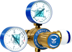 Редуктор баллонный кислородный CADUCEUS БКО-50 с быстроразъемным клапаном