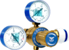 Редуктор баллонный кислородный CADUCEUS БКО-50 с быстроразъемным клапаном