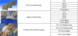 alginate wound dressing 