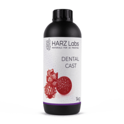 Фотополимер для 3D принтера, Harz Labs Dental Cast (выжигаемый)
