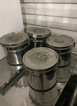 Коробка стерилизационная круглая с фильтром КСКФ-7 (БИКСА)