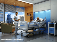 Кровать медицинская функциональная Eleganza 2 производства Linet, Чехия