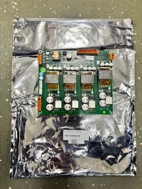 Электронная печатная плата для управления зарядкой моторных батарей/ Motor Battery Charger board для аппарата рентгеновского мобильного Movix 30, производства Stephanix (Франция)