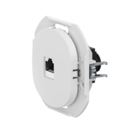 Розетка скрытой установки компьютерная CADUCEUS ALING EON с модулем Keystone RJ45 8P8C, cat.6A, UTP, механизм